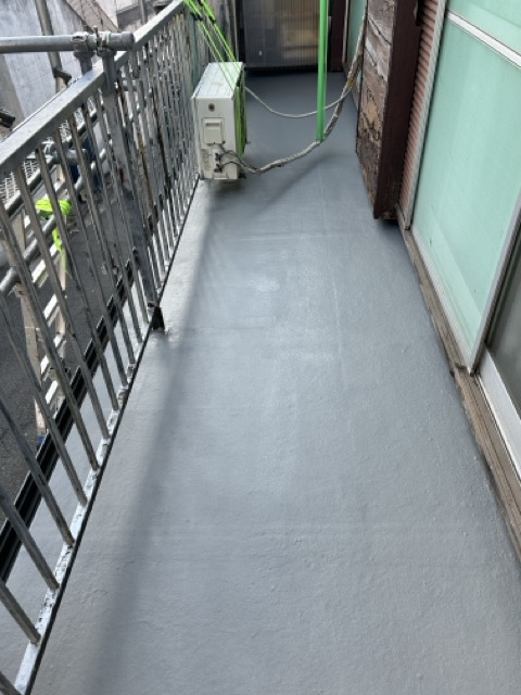 ベランダトップコート　横浜市